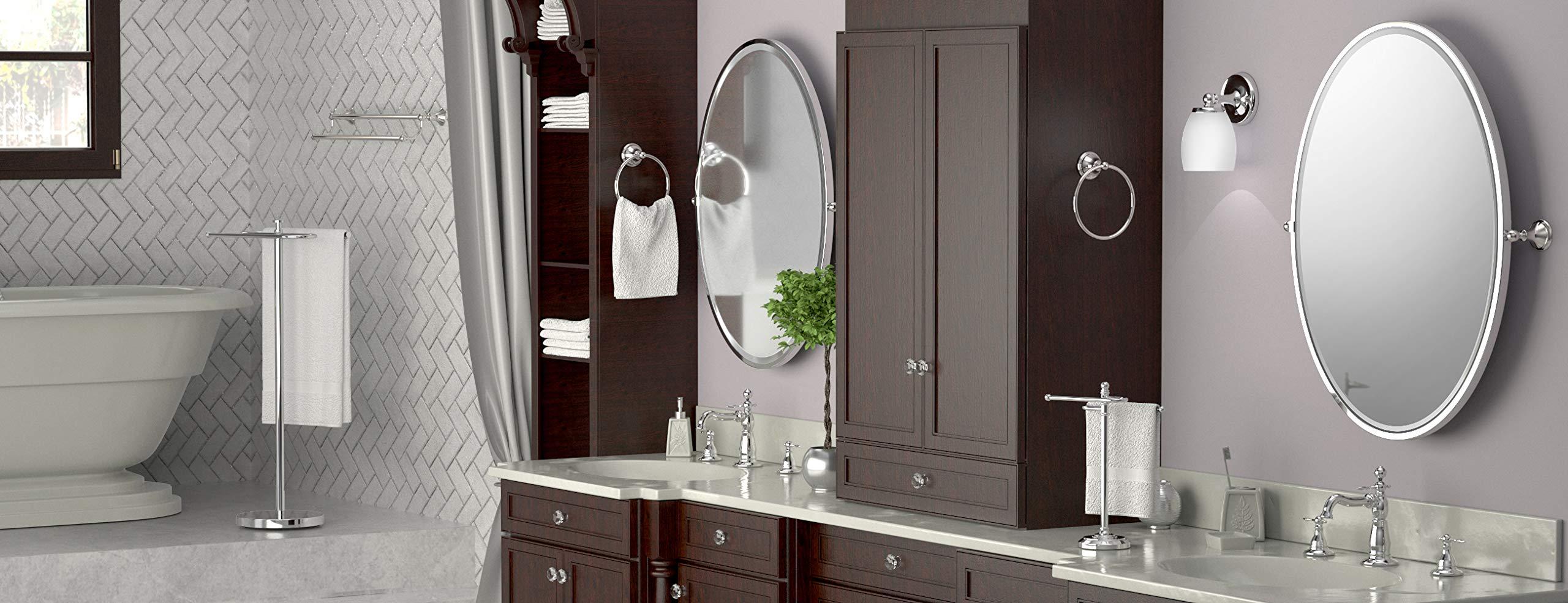 Gatco Gatco 1546 Counter Top S Style Towel Holder, Chrome