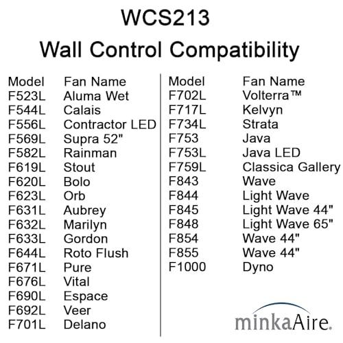 MINKA-AIRE MINKA-AIRE Wall Control System - White - WCS213