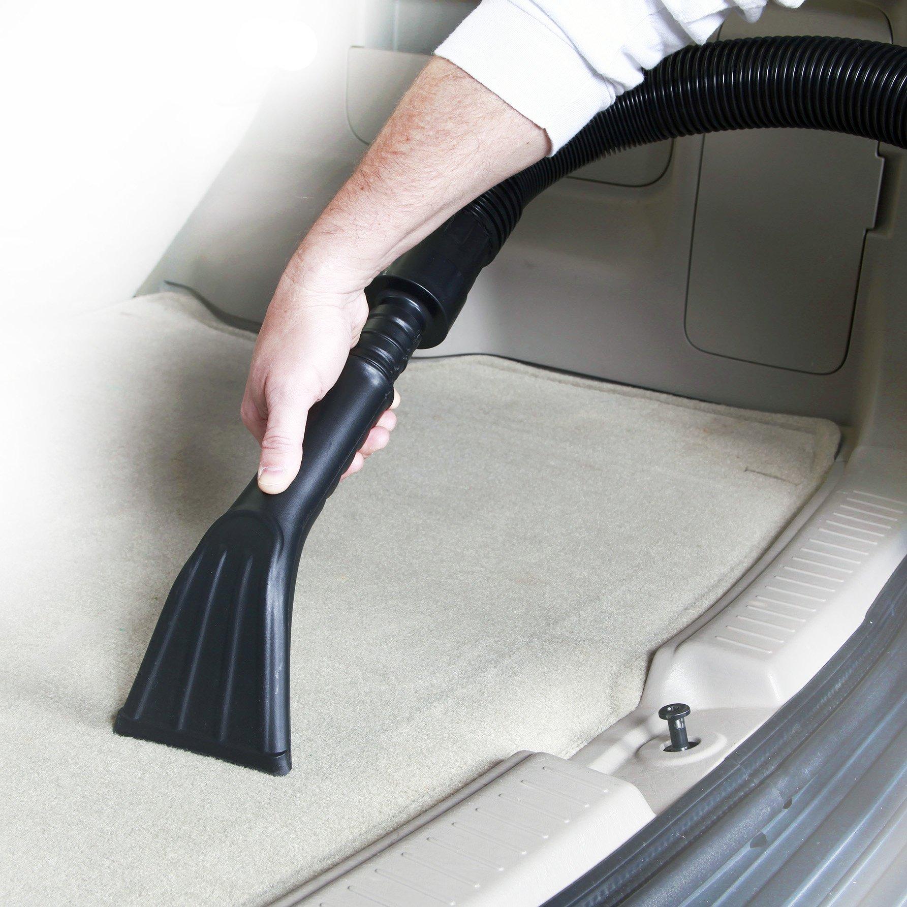 RIDGID RIDGID Wet Dry Vacuums VAC4000 Powerful and Portable Vacuum Cleaner, Includes 4-Gallon, 5.0 Peak Horsepower Wet Dry Auto Vacuum Cleaner for Car, Dusting Brush, Car Nozzle, and Claw Nozzle