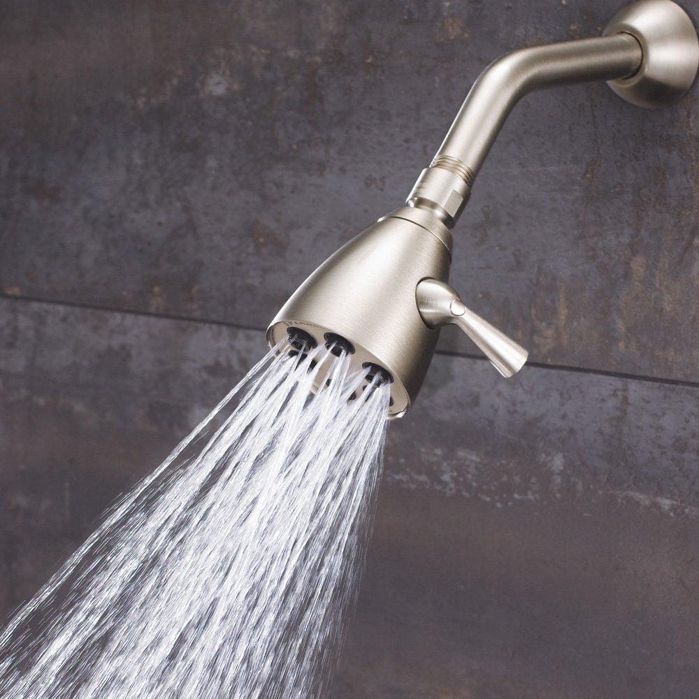 Speakman Speakman S-2252-BN Signature Brass Icon Anystream High Pressure Adjustable Shower Head, Brushed Nickel