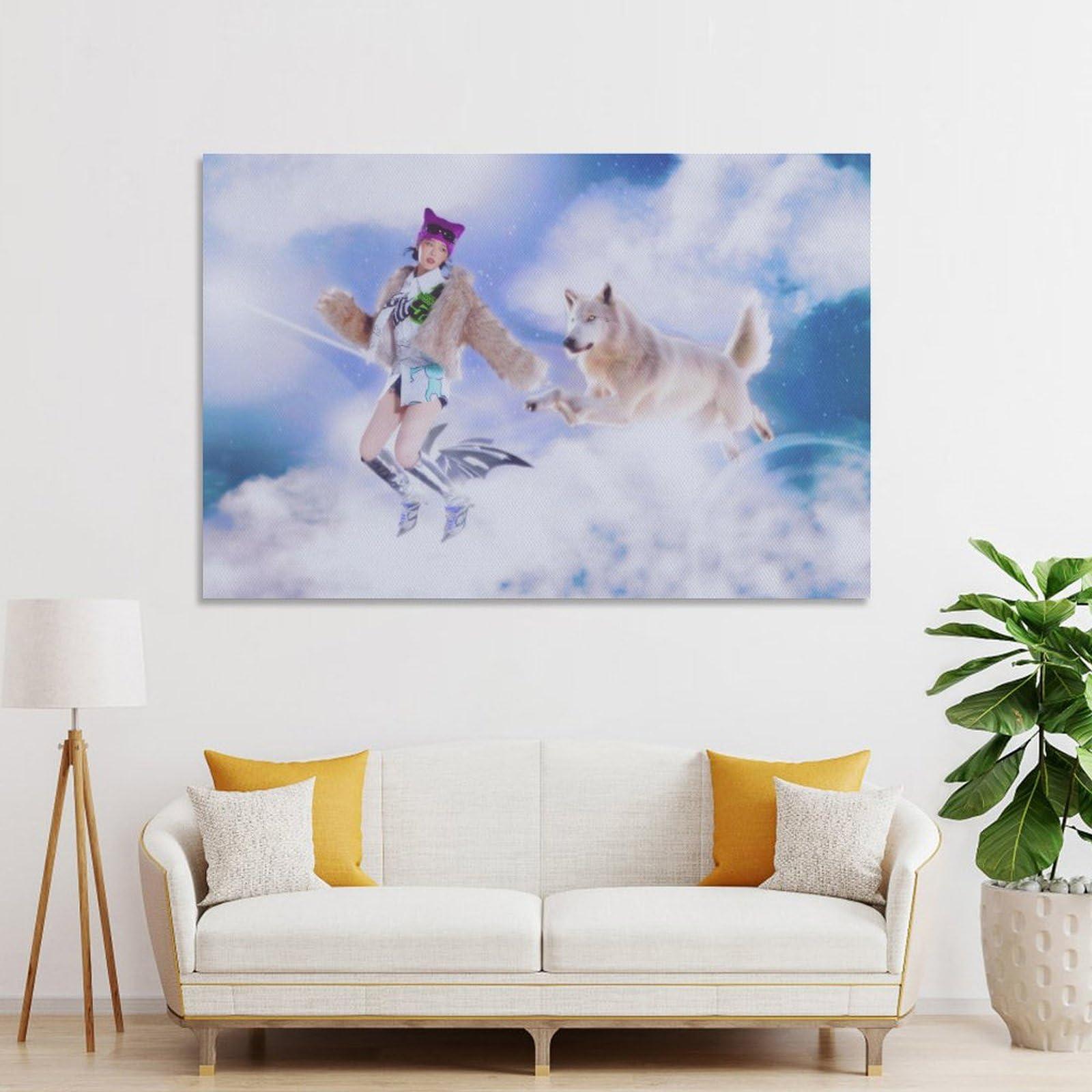 HomeLoft Basics KOREAN COCONA XG SHOOTING STAR MUSIC IDOLES ARTIST Canvas Art Poster And Wall Art Picture Print Modern Family Bedroom Decor Posters 12x18inch(30x45cm)