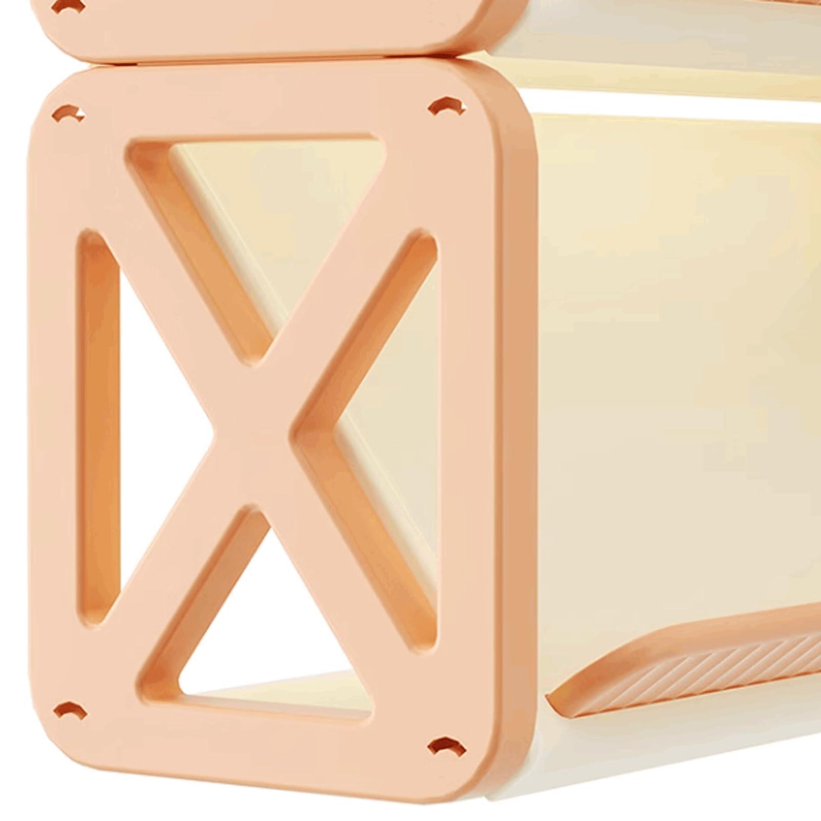 PEKJI PEKJI Plastic Shoe Rack Removable Shoe Shelf Versatile Shoe Stand Narrow Shoe Holder Floor Standing Shoe Storage Organizer