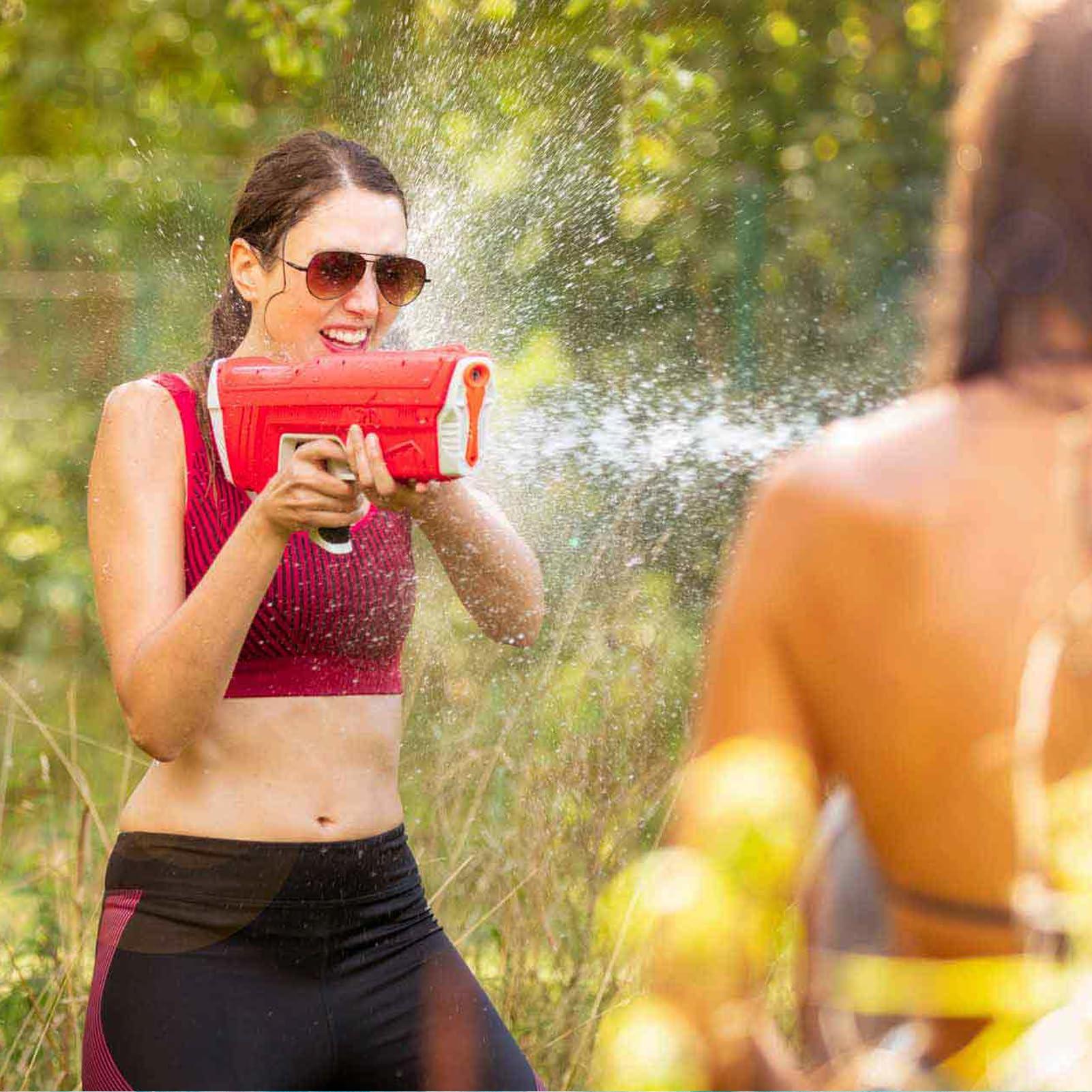 SPYRA SpyraTwo WaterBlaster Red Automated & Precise High-End Premium Electric Water Gun for Adults