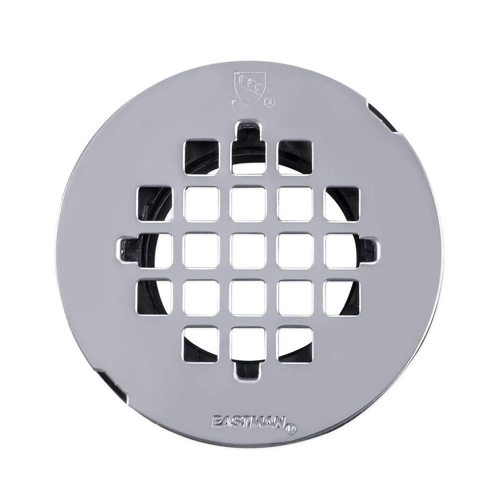 EZ-FLO EZ-Flo 2 Inch ABS No-Caulk Shower Drain with Wrench, Stainless Steel, 15312