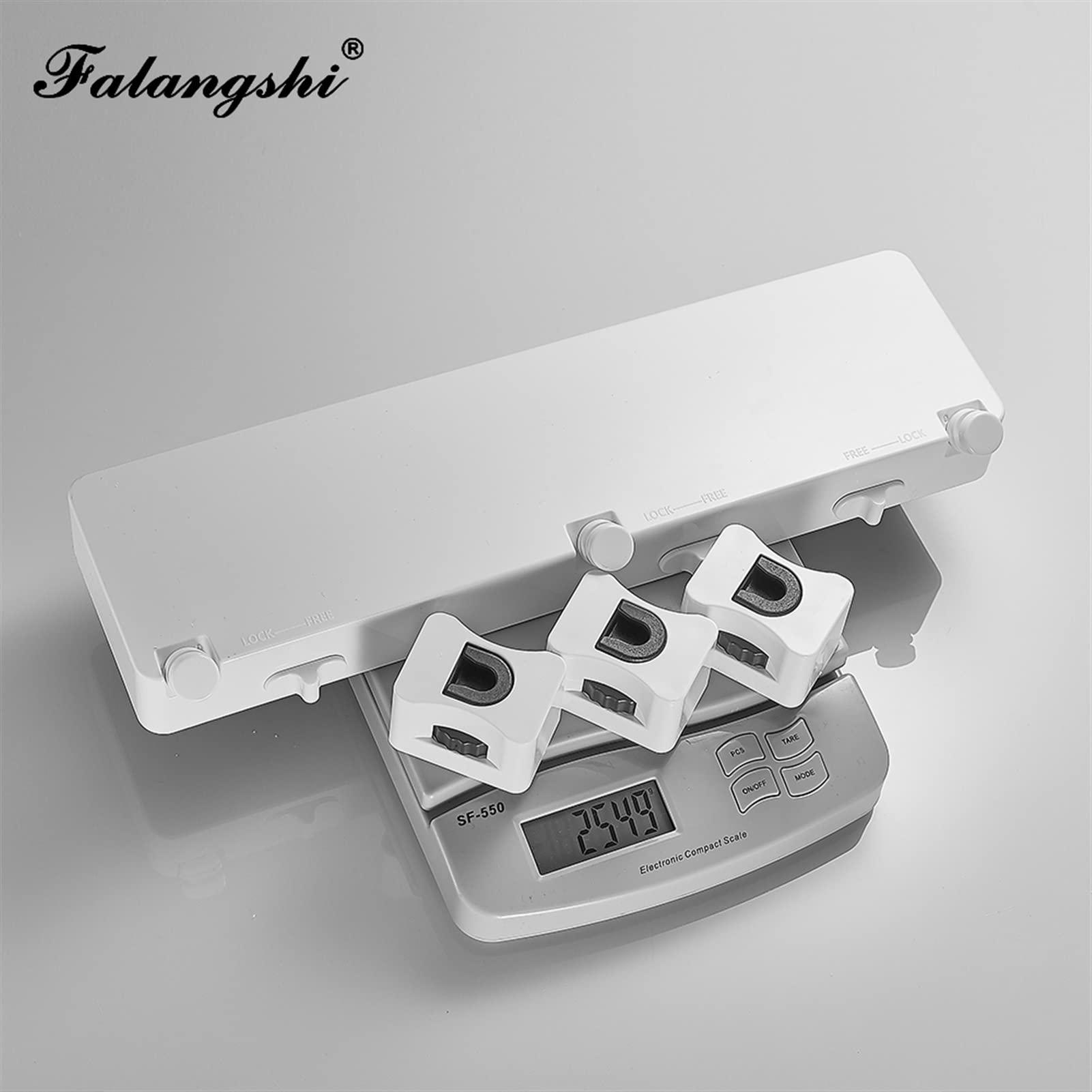 HONGYIFEI2021 ZLASS Collapsible Clothes Rack Clothes Line Dryer Bathroom Drying Rack Wire Rope 3 Lines Clothesline Rack Laundry Dryer Triple Layer Portable Clothes Rack (Color : Gold)