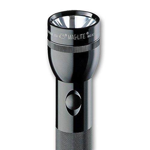 MagLite MagLite - S4D015 Maglite Heavy-Duty Incandescent 4-Cell D Flashlight in Display Box, Black