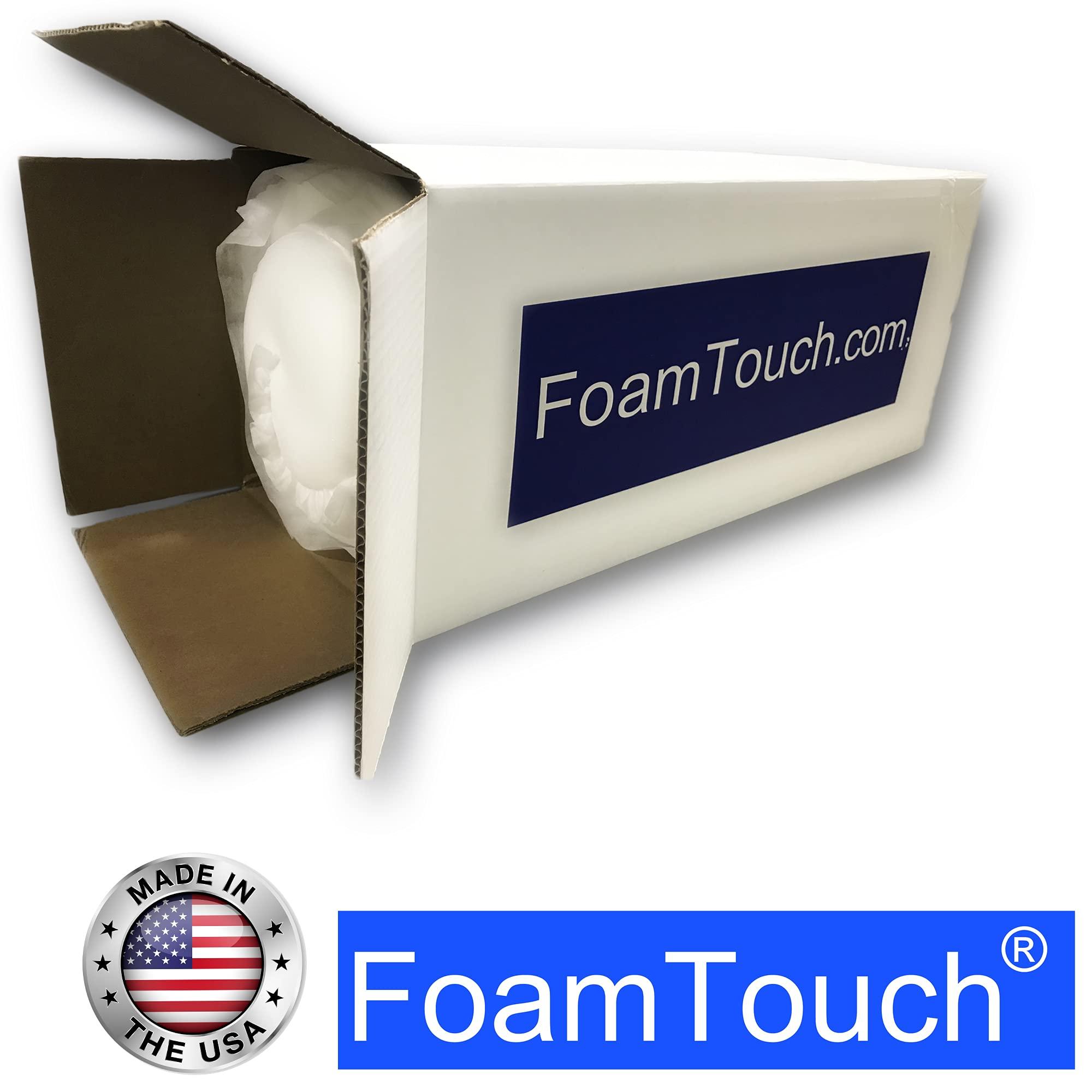 FoamTouch FoamTouch 3x24x36HDF1.8 Upholstery Foam, 3\" x 24\" x 36\", White