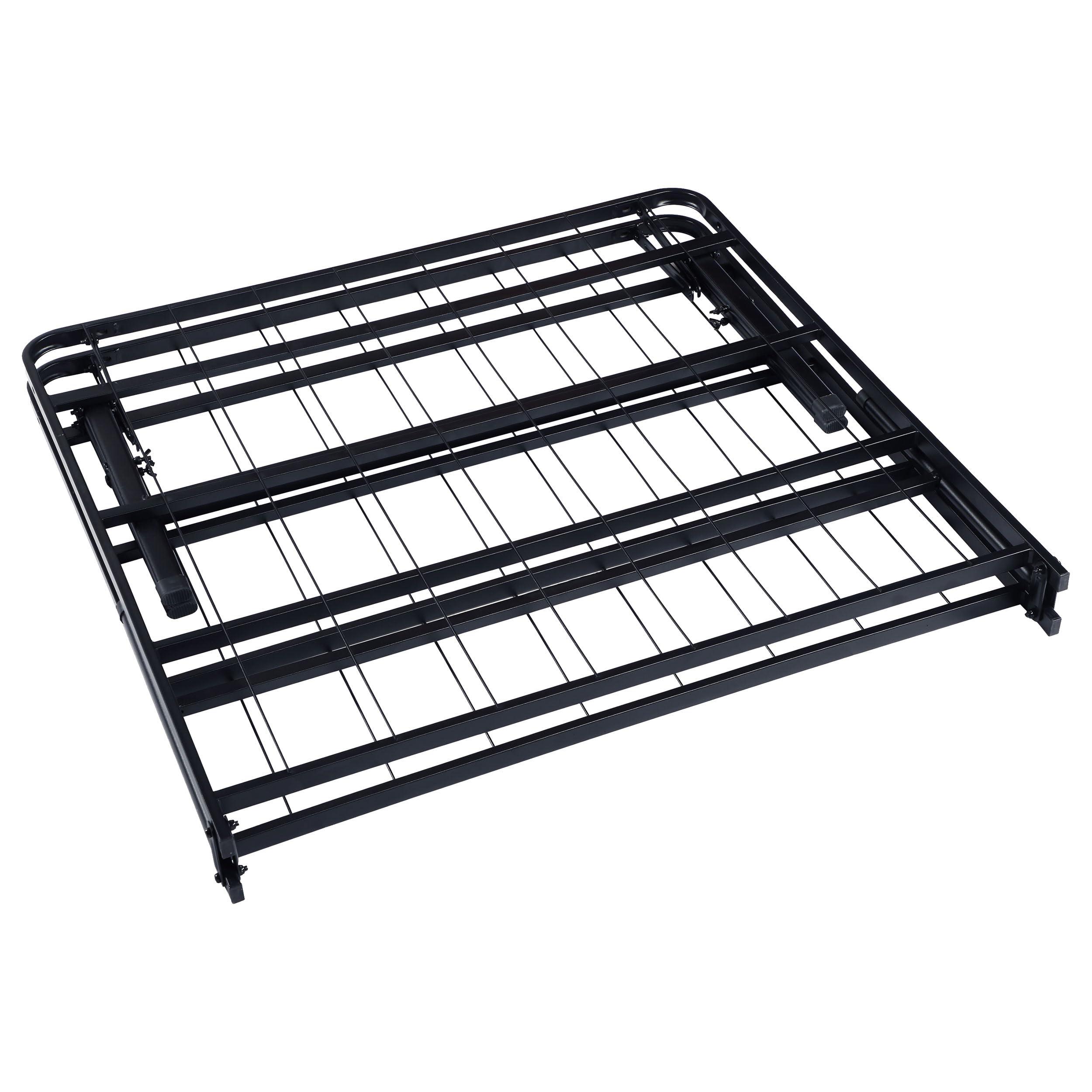 Coaster Home Furnishings Coaster Home Furnishings Mabel 14 Inch High Twin Size Heavy Duty Sturdy Steel Foldable Metal Bed Frame Mattress Support Black 305957T