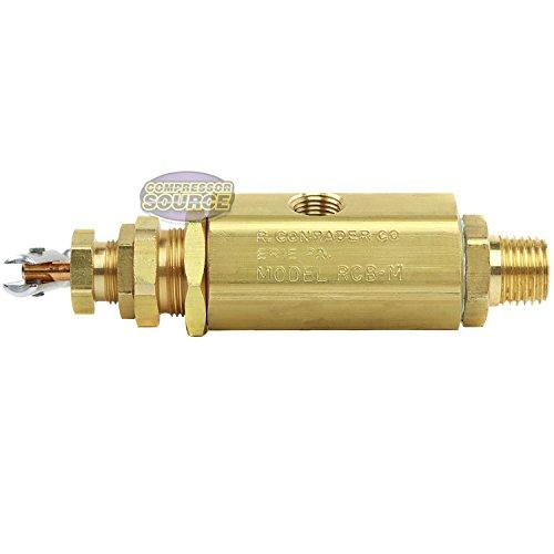 conrader New Pilot Unloader Valve for Air Compressor 1/4" MPT - 95-125 PSI