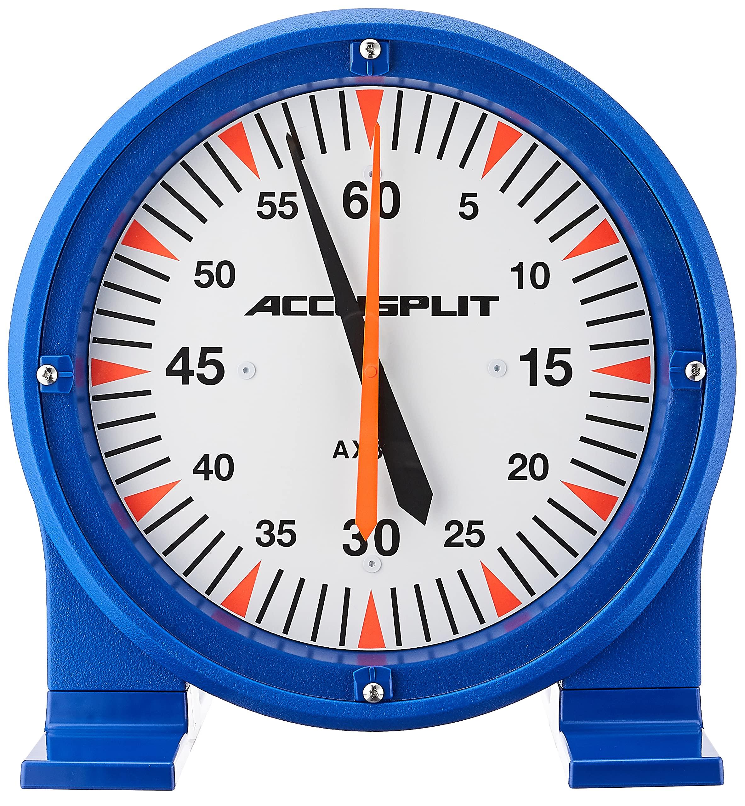 ACCUSPLIT ACCUSPLIT AX850 Lane Timer/Pace Clock, Blue, 15-Inch