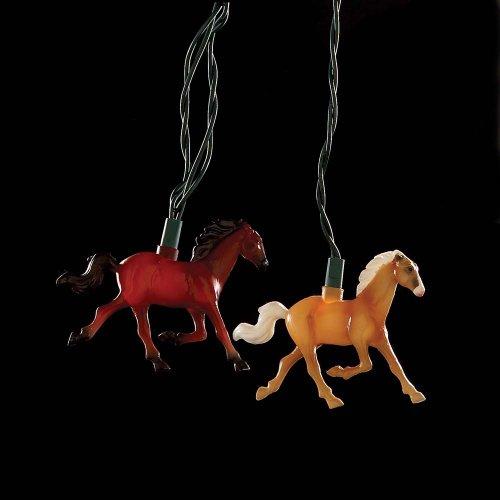Kurt S. Adler Kurt Adler 10-Light Running Horse Indoor/Outdoor Light Set