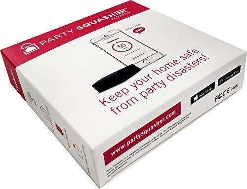 Party Squasher Party Squasher Home Occupancy Monitoring Service: Whole Home Sensor and Mobile App with 1-Year Subscription
