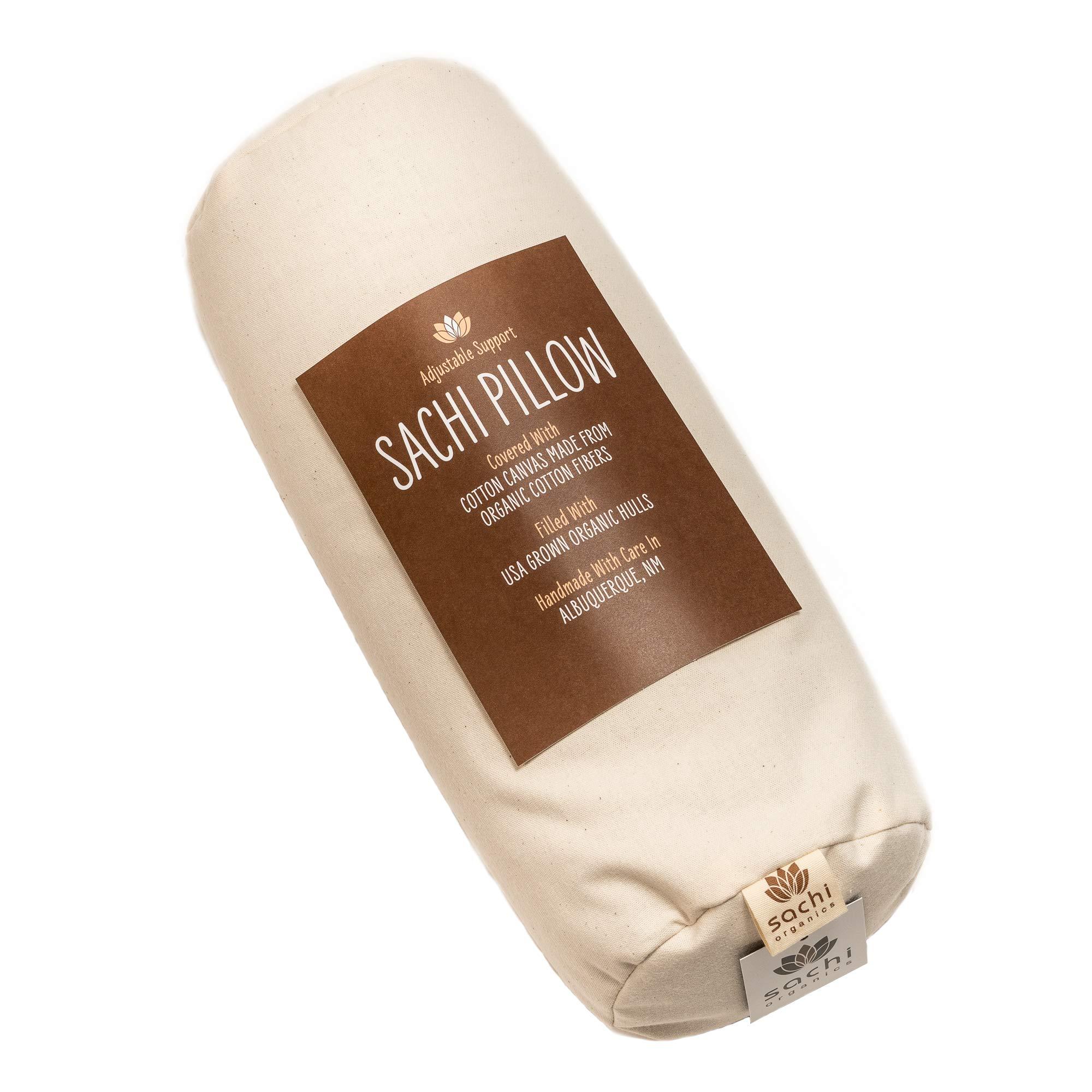 Sachi Organics Sachi Organics Buckwheat Cylinder Neck Pillow
