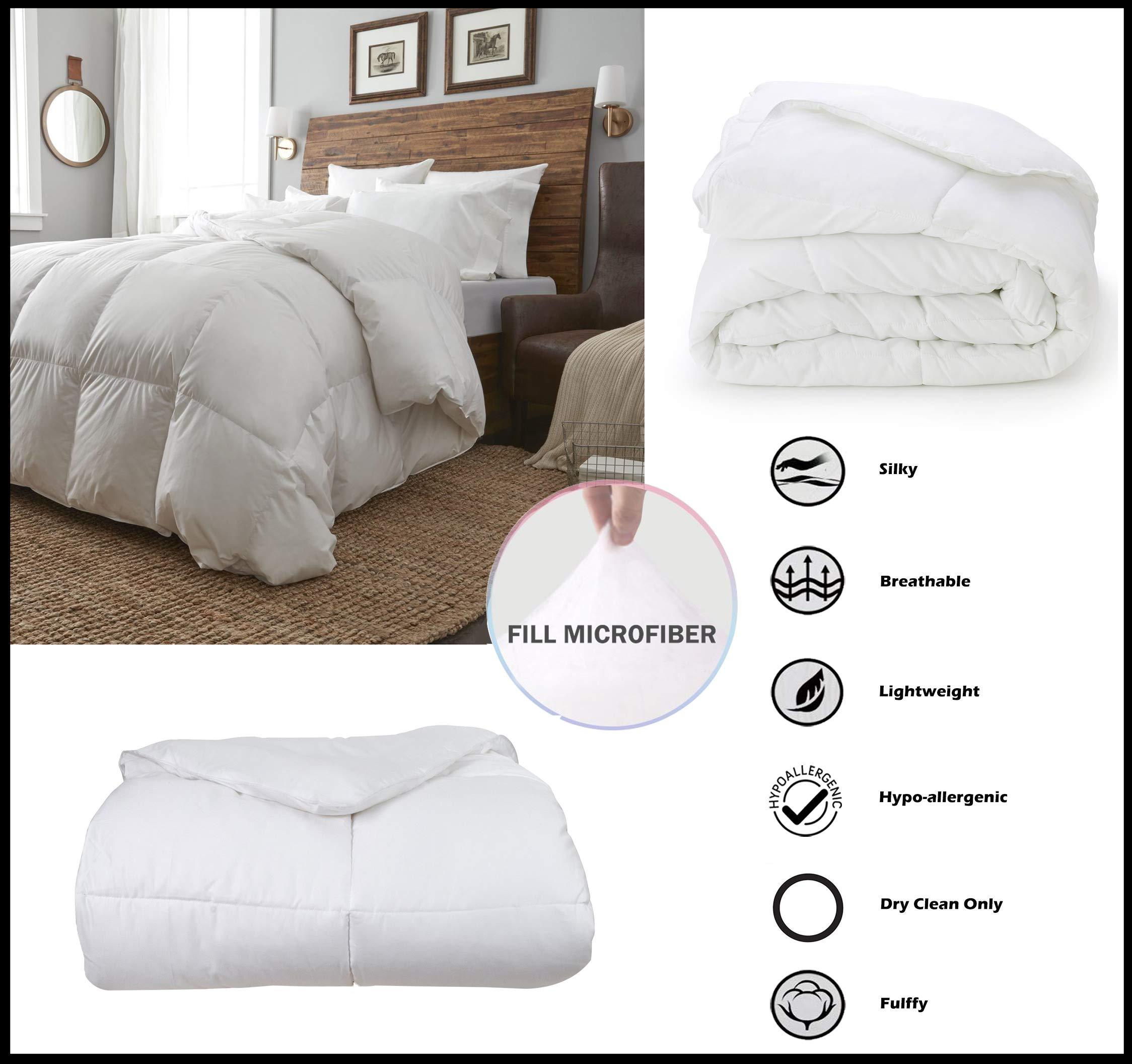 New York Mercado Luxury Quality 300 GSM 100% Genuine Organic Cotton 800 TC Comforter Warm Ultra-Soft Italian Finish GOTS Certified HEAVEN LIKE FEEL All-Season Quilt Box Stitched Comforter (Twin, Gold)