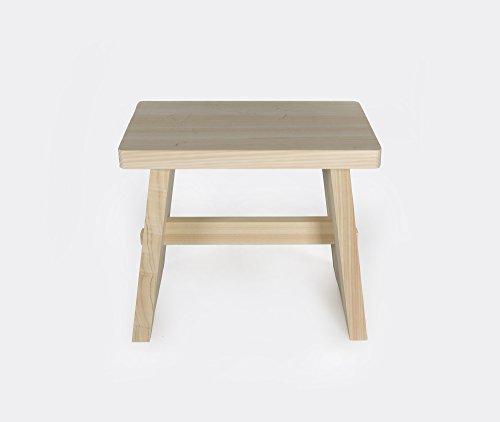 Umezawa Umezawa Hinoki Wood Japanese Onsen Style Bath Stool - Sauna & Bathing Seat