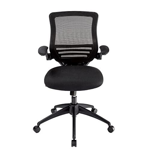 Realspace Realspace Calusa Mesh Mid-Back Chair, Black