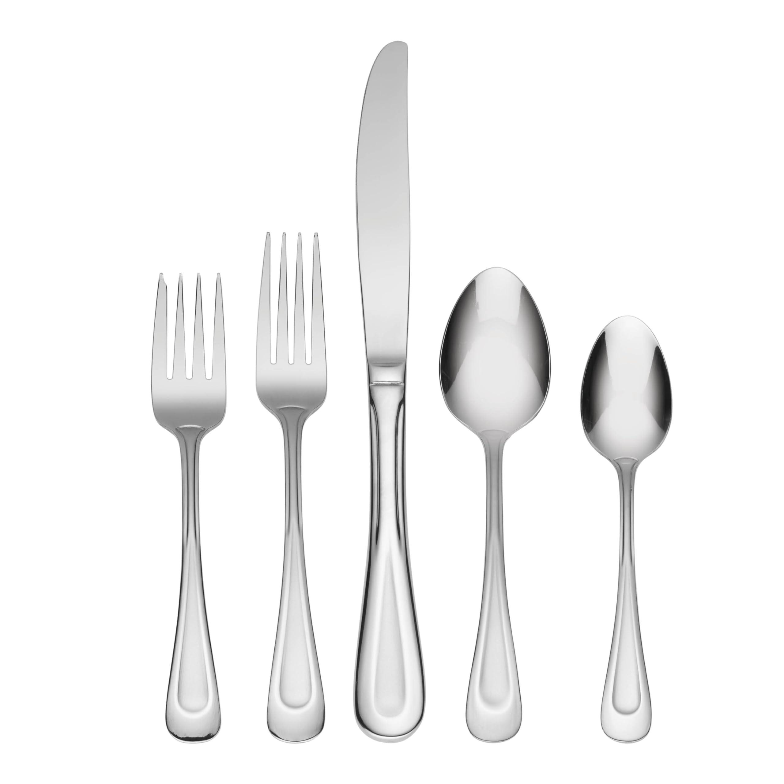 Oneida Oneida Satin Sand Dune 20-Piece Flatware Set, Service for 4