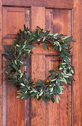 Nearly Natural Nearly Natural 20in. Artificial Olive Wreath