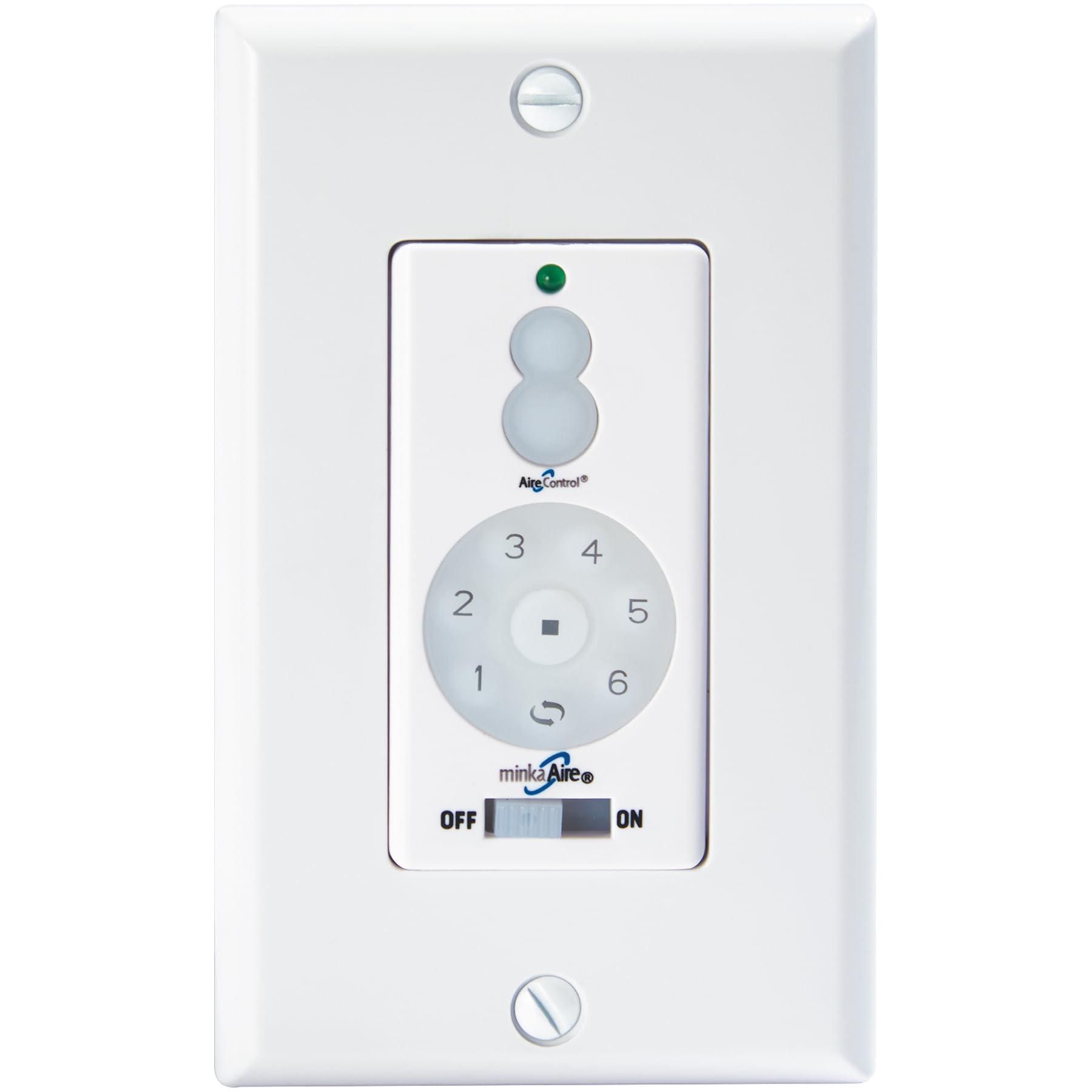 Minka Lavery Minka Aire WC600 DC Wall Control or Remote w/Full Function, White