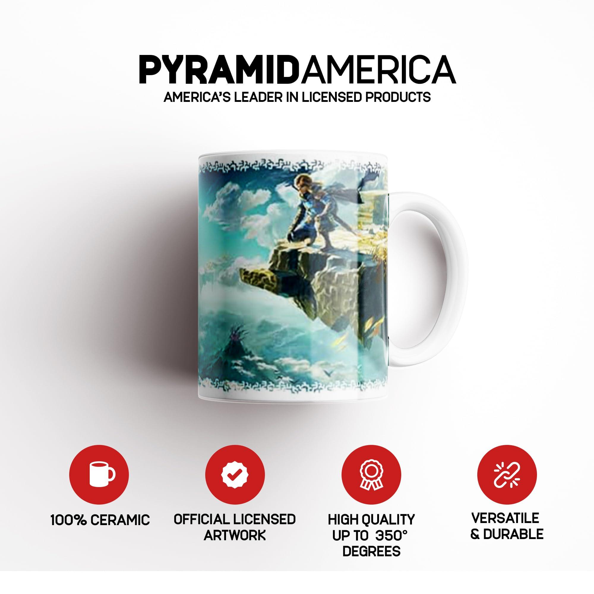 Pyramid America Pyramid America - Zelda Mug - The Legend of Zelda Tears of the Kingdom - 11 oz. Ceramic Mug for Coffee, & Milk Tea - Perfect Addition to Your Kitchen, Home Essentials or Gaming Desk