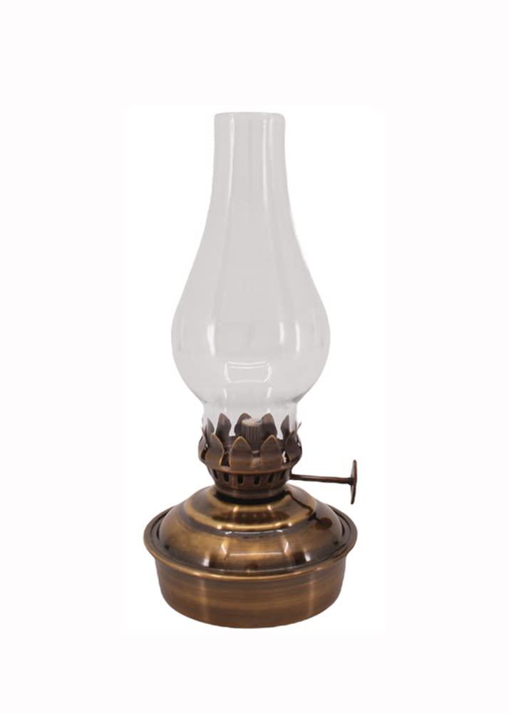 Vermont Lanterns Vermont Lanterns Brass Mini Small Oil Lamp 6.5" (Antique Brass)
