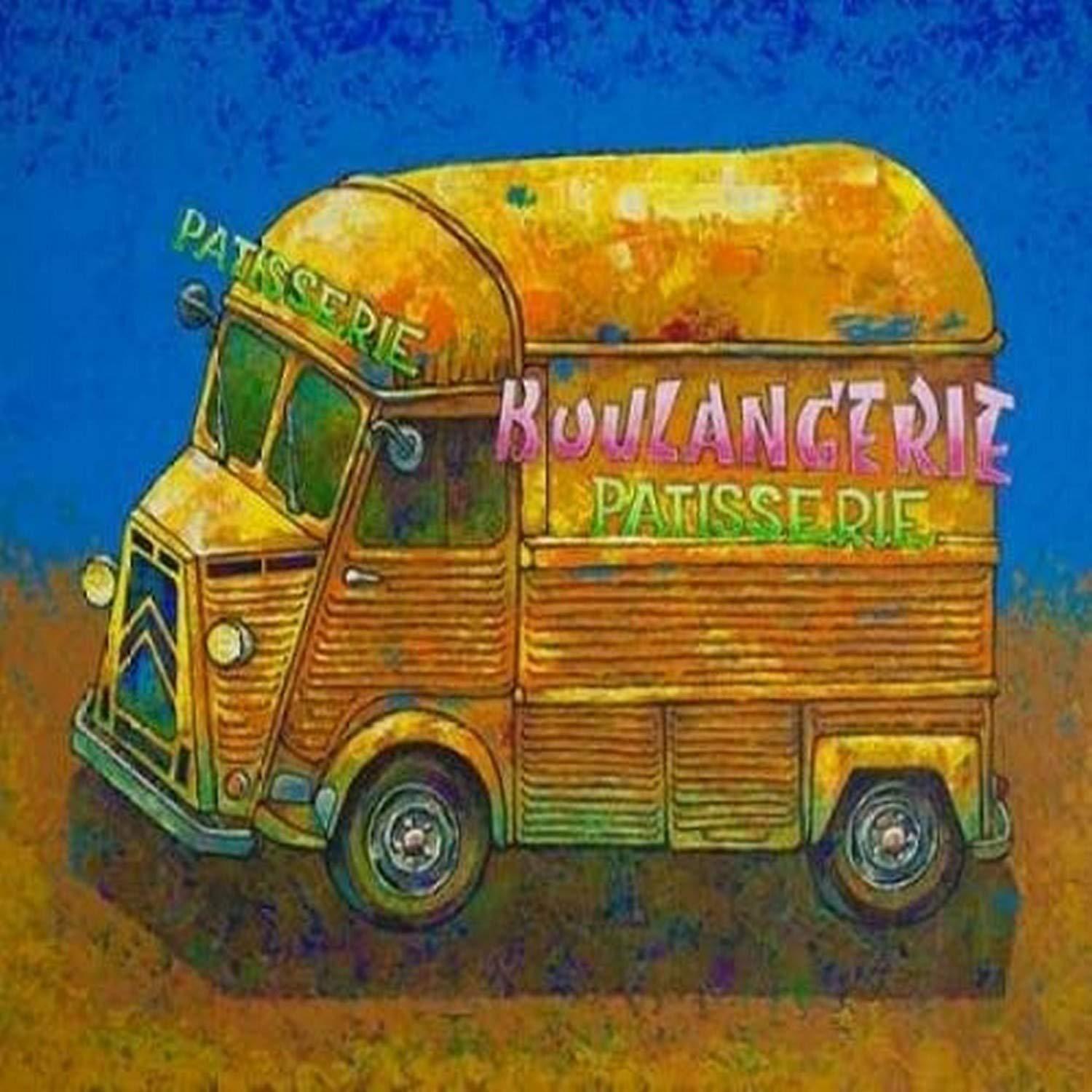 Posterazzi Posterazzi Van Ordinaire Boulangerie Poster Print by Duncan Wilson, (10 x 12)