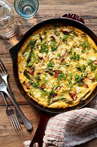 STAUB Staub Cast Iron 10-inch Fry Pan - Grenadine, Made in France