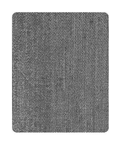 HomeConcept 12x14x10 Hardback Drum Lamp Lampshade Granite Grey with Brass Spider fitter - Perfect for table and Desk lamps - Medium, Grey