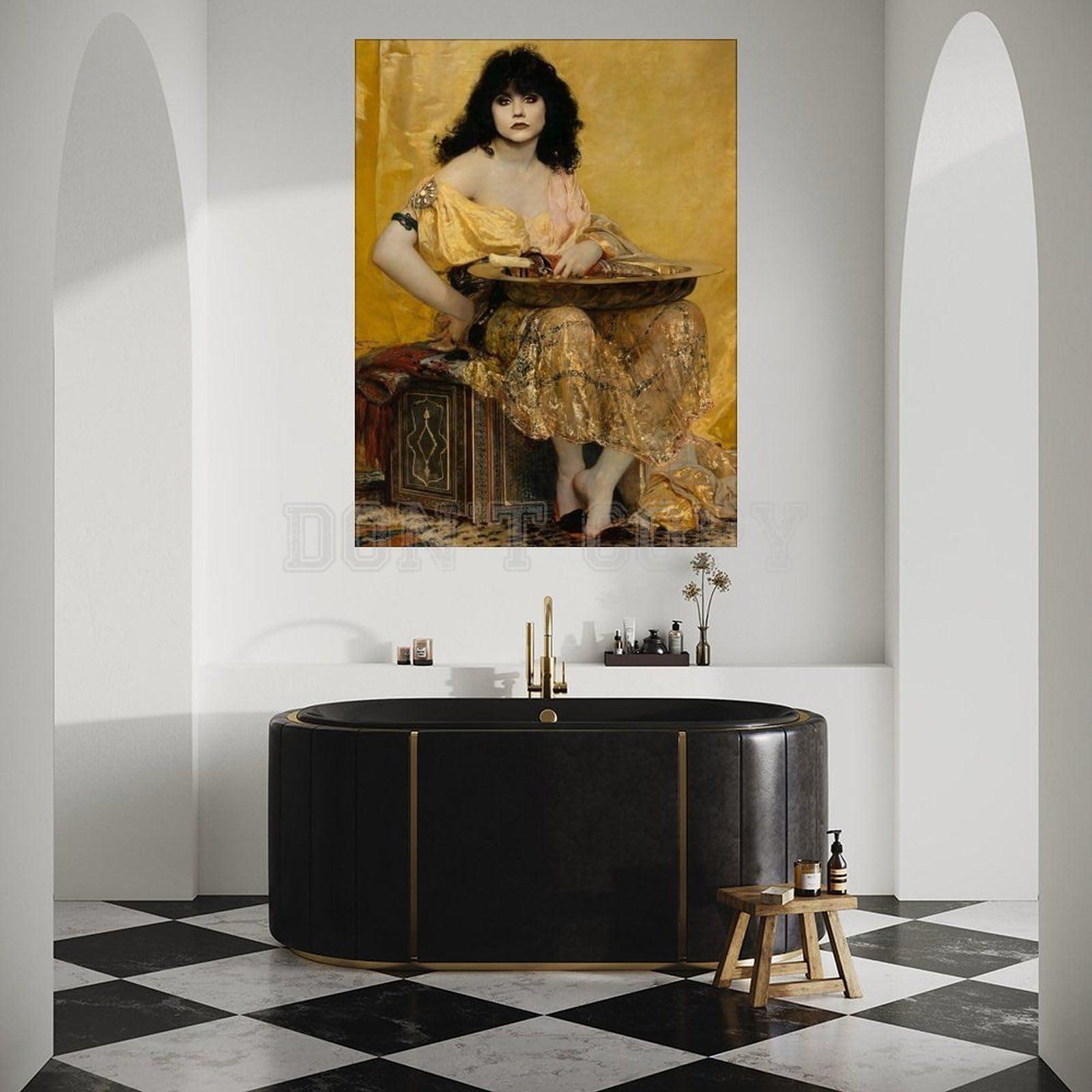 SDFWEFF SDFWEFF What We Do in The Shadows Nadja Art Poster Canvas Painting Wall Art Poster for Bedroom Living Room Decor 12x16inch(30x40cm), Unframe-style