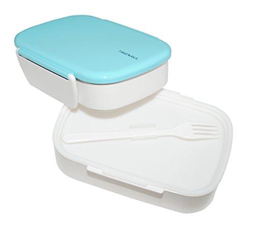 TAKENAKA Takenaka 12-1202-33 Double Bento Box, Light Blue