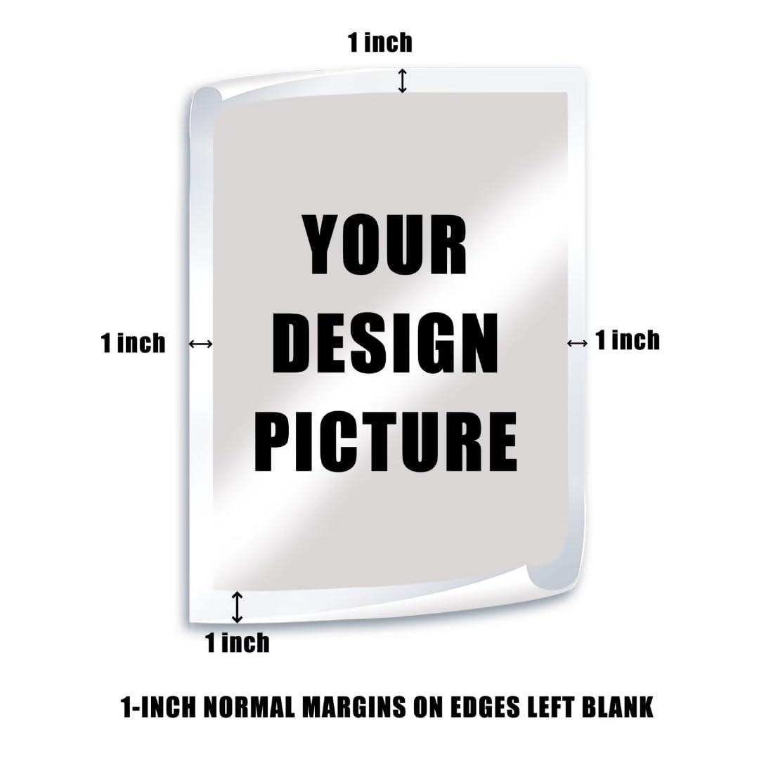 Exenruzl Custom Poster Prints - Upload Your Image or Photo - Custom Personalized Photo to Poster Printing, Wall Art Prints - 12x12 inches