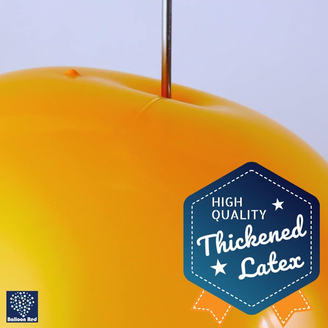 Balloon Red AFTERLOON Biodegradable Balloons 24 pcs Gold 12 Inch, Pearlescent Thickened Extra Strong Latex Helium Float, Multicolor Colorful Bulk Color ballon baloon Globos Para Decoration De Fiestas Kids