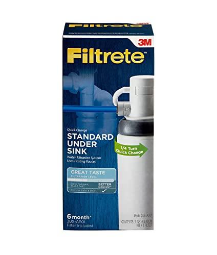Filtrete Filtrete Standard Under Sink Quick Change Water Filtration System 3US-AS01