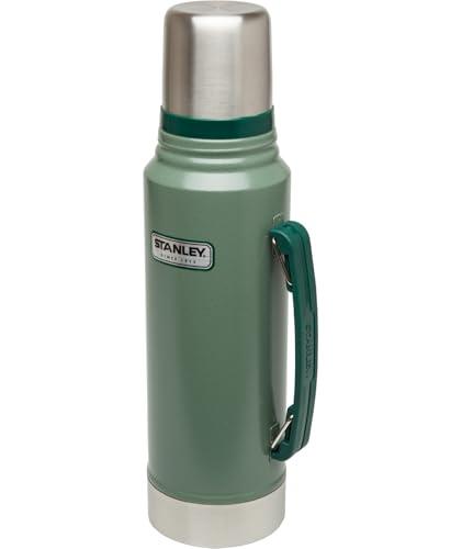 Stanley Stanley Classic Vacuum Insulated Wide Mouth Bottle - BPA-Free 18/8 Stainless Steel Thermos for Cold & Hot Beverages – Keeps Liquid Hot or Cold for Up to 24 Hours