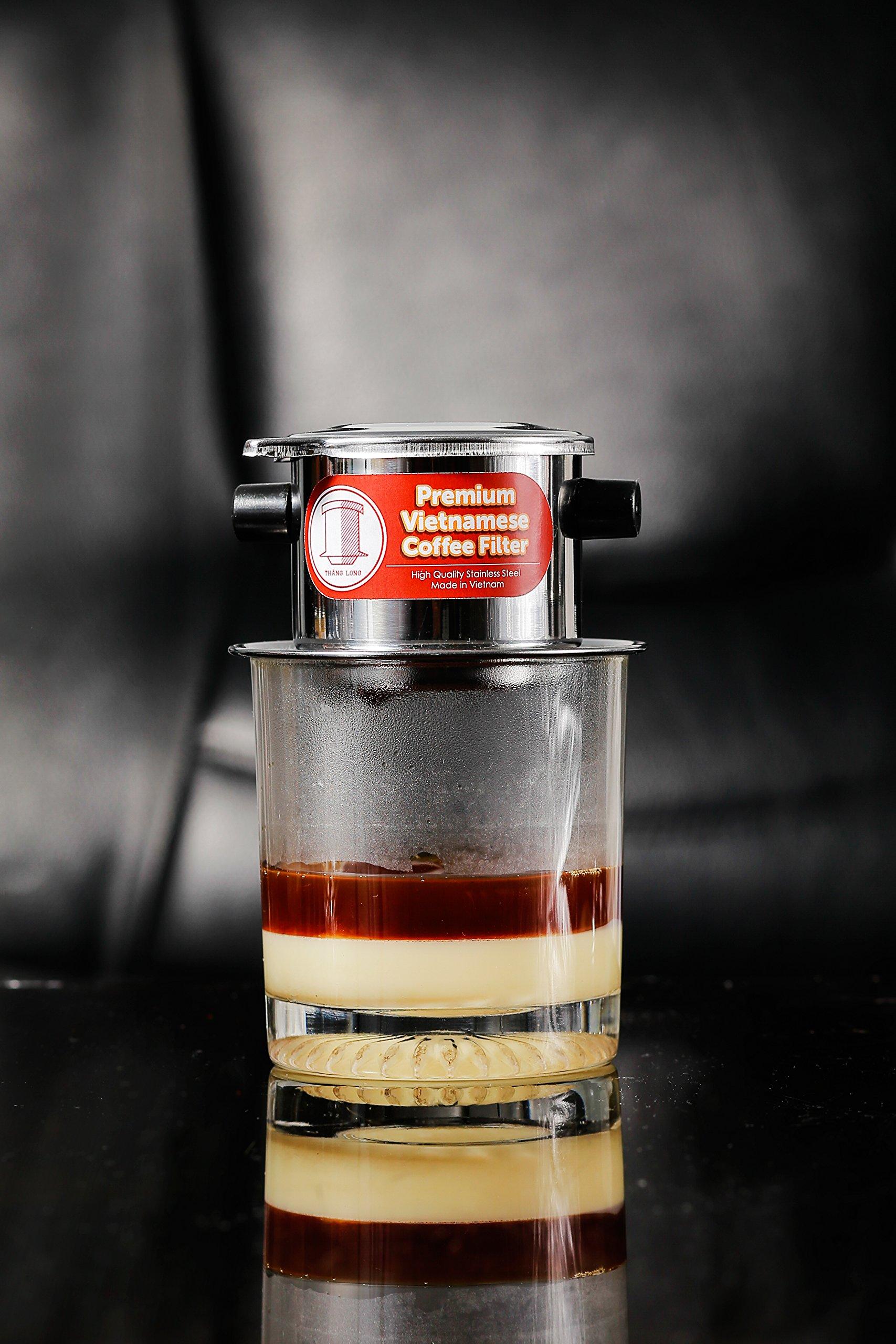 Thang Long Thang Long Vietnamese Coffee Filter, X-Small 4 Ounce, Perfect for Espresso, Paperless