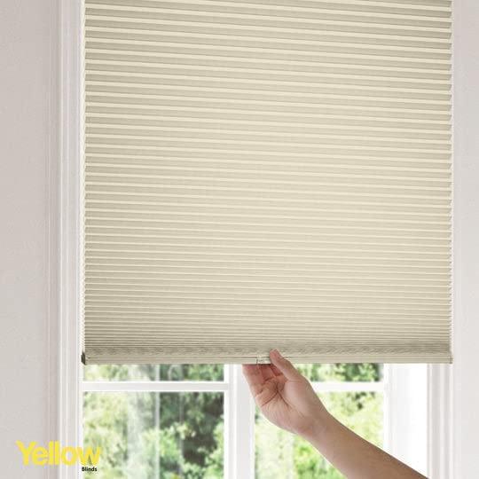 YELLOW BLINDS YELLOW BLINDS Cellular Shades, Window Blinds for Room, Window Coverings for Home Decor Series, Quokka (Light Filtering), 32.5" W x 72" H