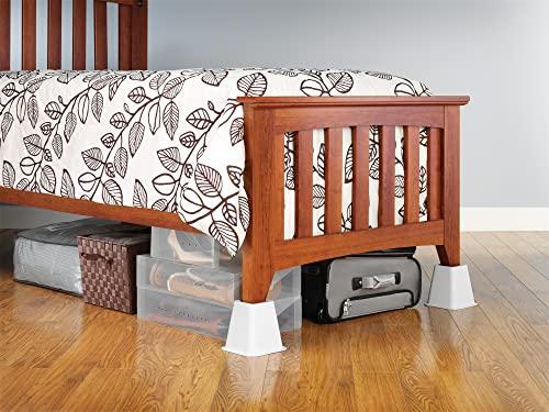 Whitmor Whitmor Bed Risers White Set of 4
