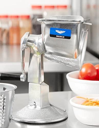Vollrath Vollrath 6003 Redco 12" King Kutter Manual Vegetable Cutter with Suction Cup Base, Cones #1/#2/#4