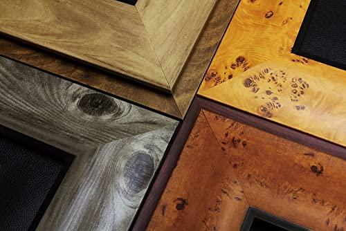 WHOLESALE ARTS AND FRAMES WHOLESALE ARTS AND FRAMES 2-3/4\" Polystyrene Beach Wood Picture Frame by WholesaleArtsFrames-com 24x48 3018 Series - Rustic Brown - Made In USA