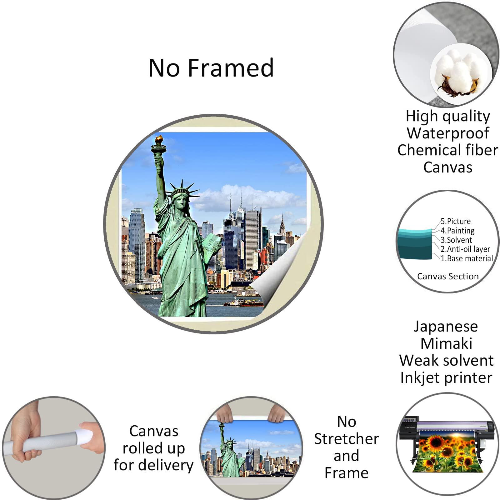 BybiO BybiO Pablo Picasso Guernica 1937 Abstract Poster Canvas Painting Print Wall Art Modern Classroom Kitchen Bedroom Room Aesthetics Decor (1624inch,Unframed)