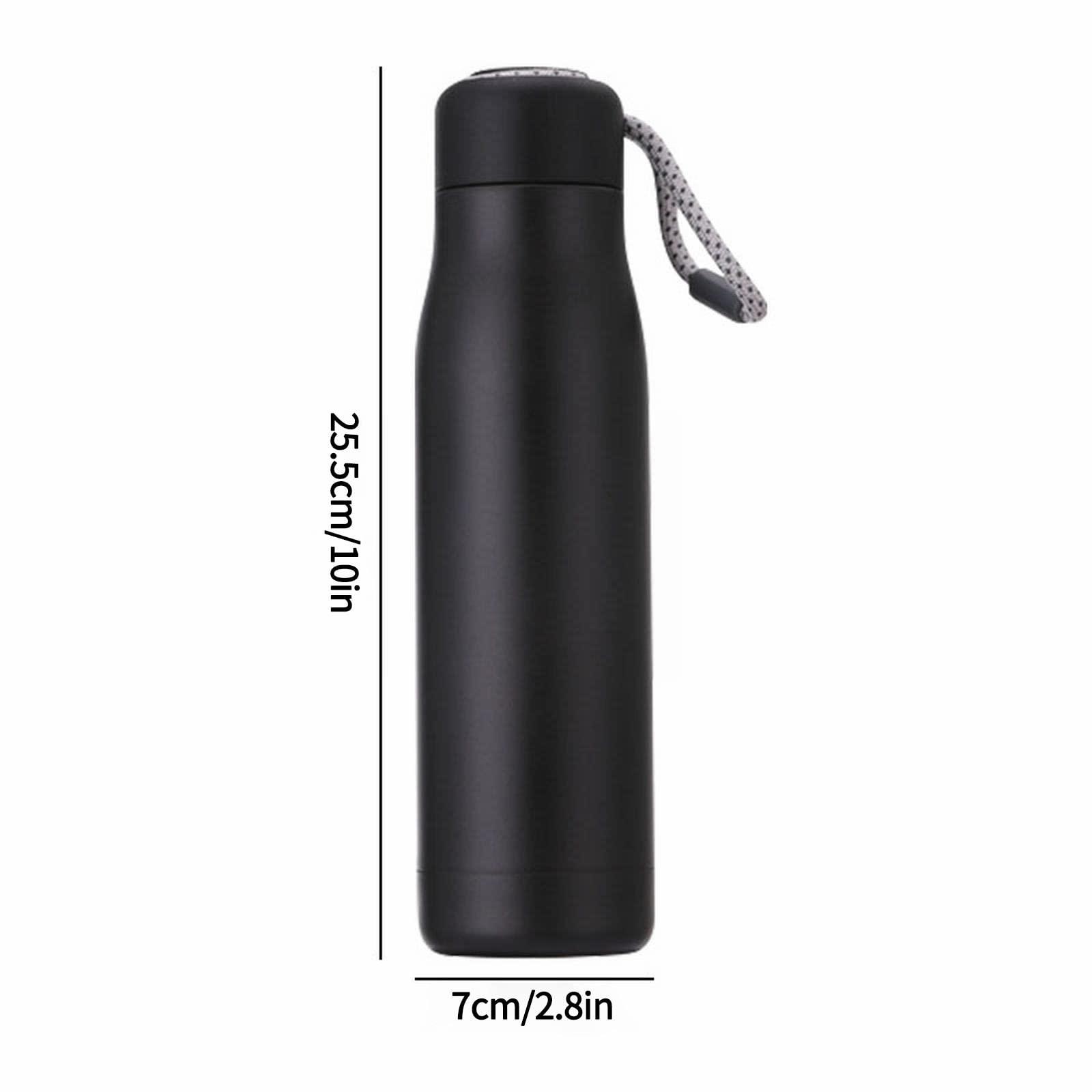 Gooddyiyukey Insulated Water Bottle,18 Oz Double Wall Wide Mouth Stainless Steel Water Bottles Leak Proof Vacuum Water Bottles,Metal Water Bottle Kids,Thermos Water Bottle for Hiking Sports Travel Office Gym