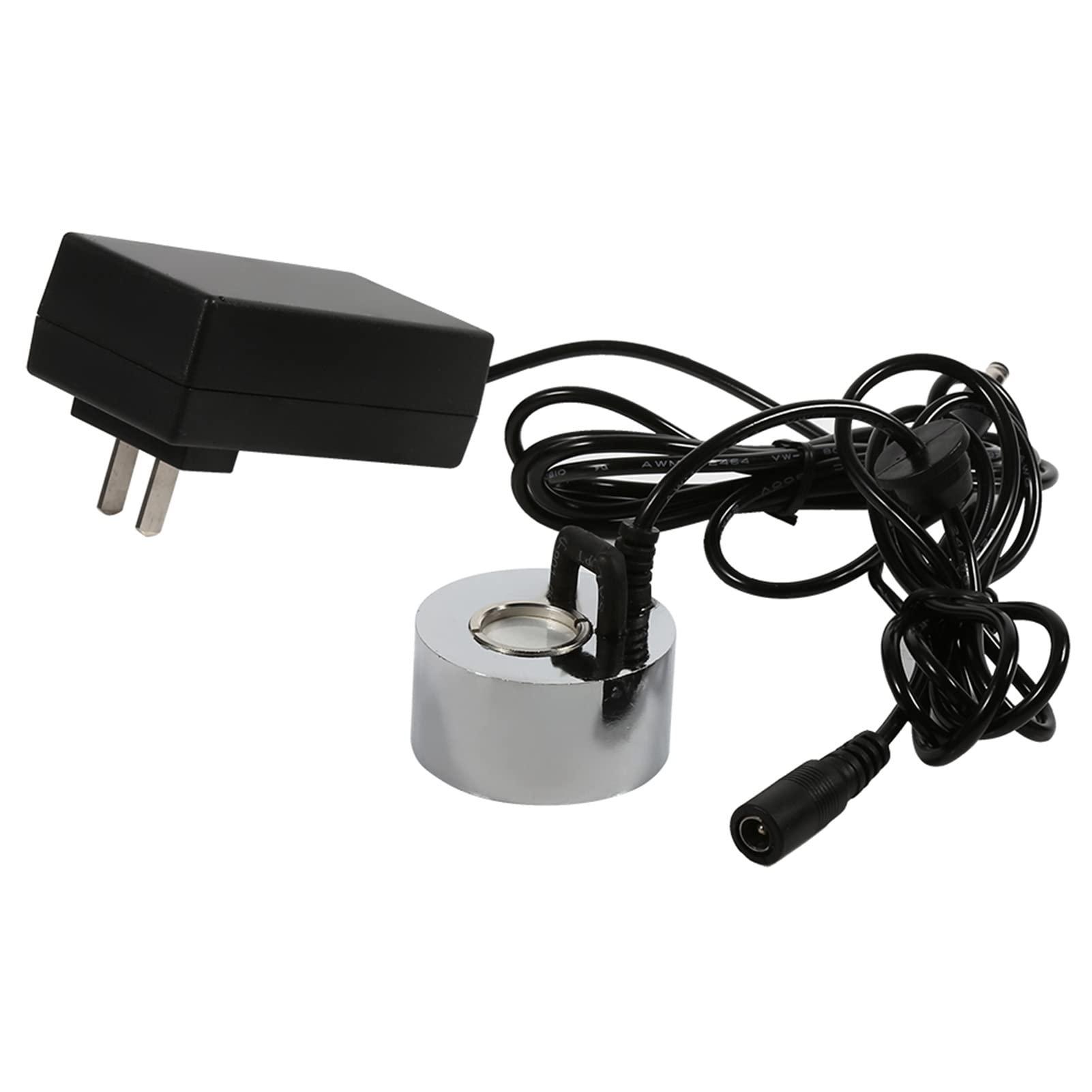 Enforose Enforose Mist Maker, Water Fountain Pond Atomizer Air Humidifier 24V Ultrasonic Mist Maker for Gardening(EU/US Style)(US Style)