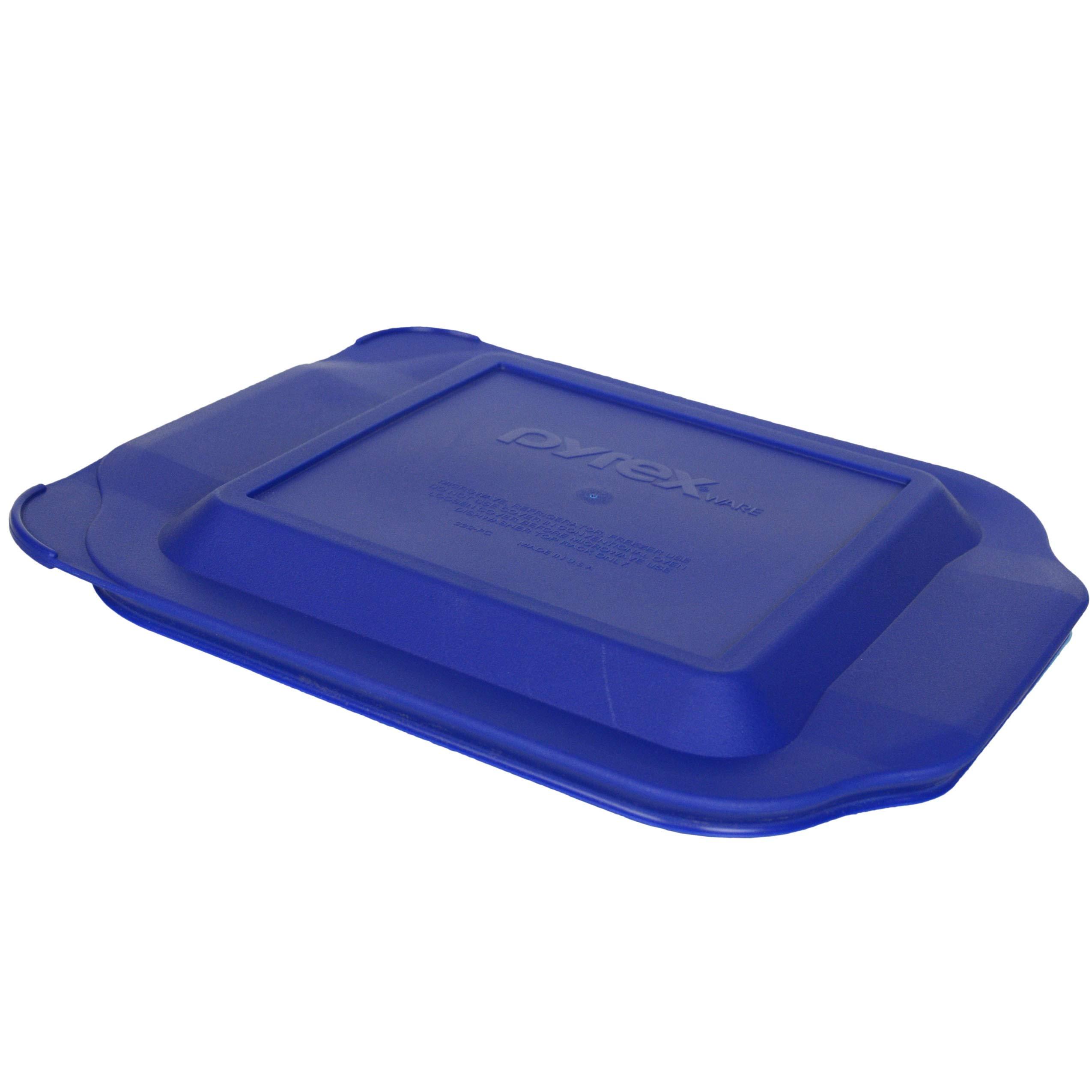 Pyrex Pyrex 222-PC 2qt Blue Lid (2-Pack)