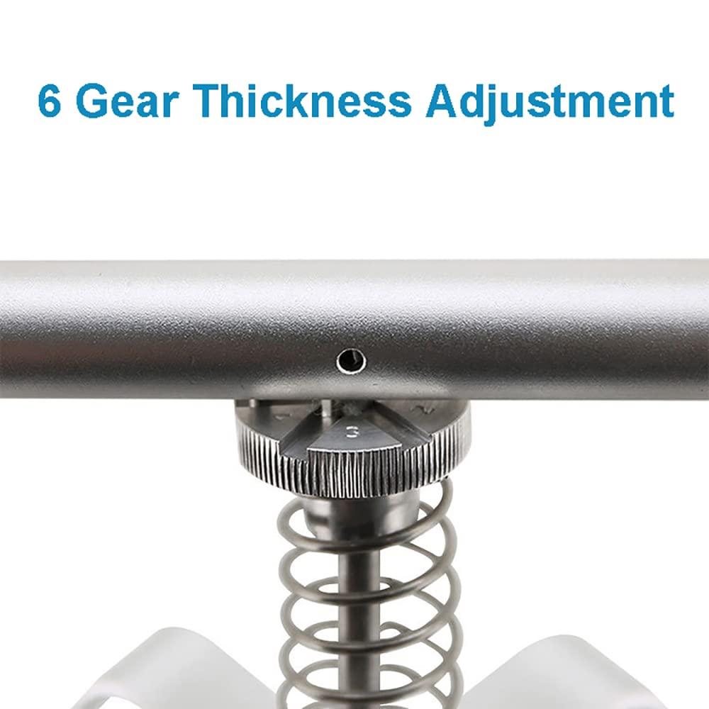 NF Commercial Doughnut Maker 3L Manual Donut Making Machine Stainless Steel Donut Dispenser with 6 Gear Adjustable Width