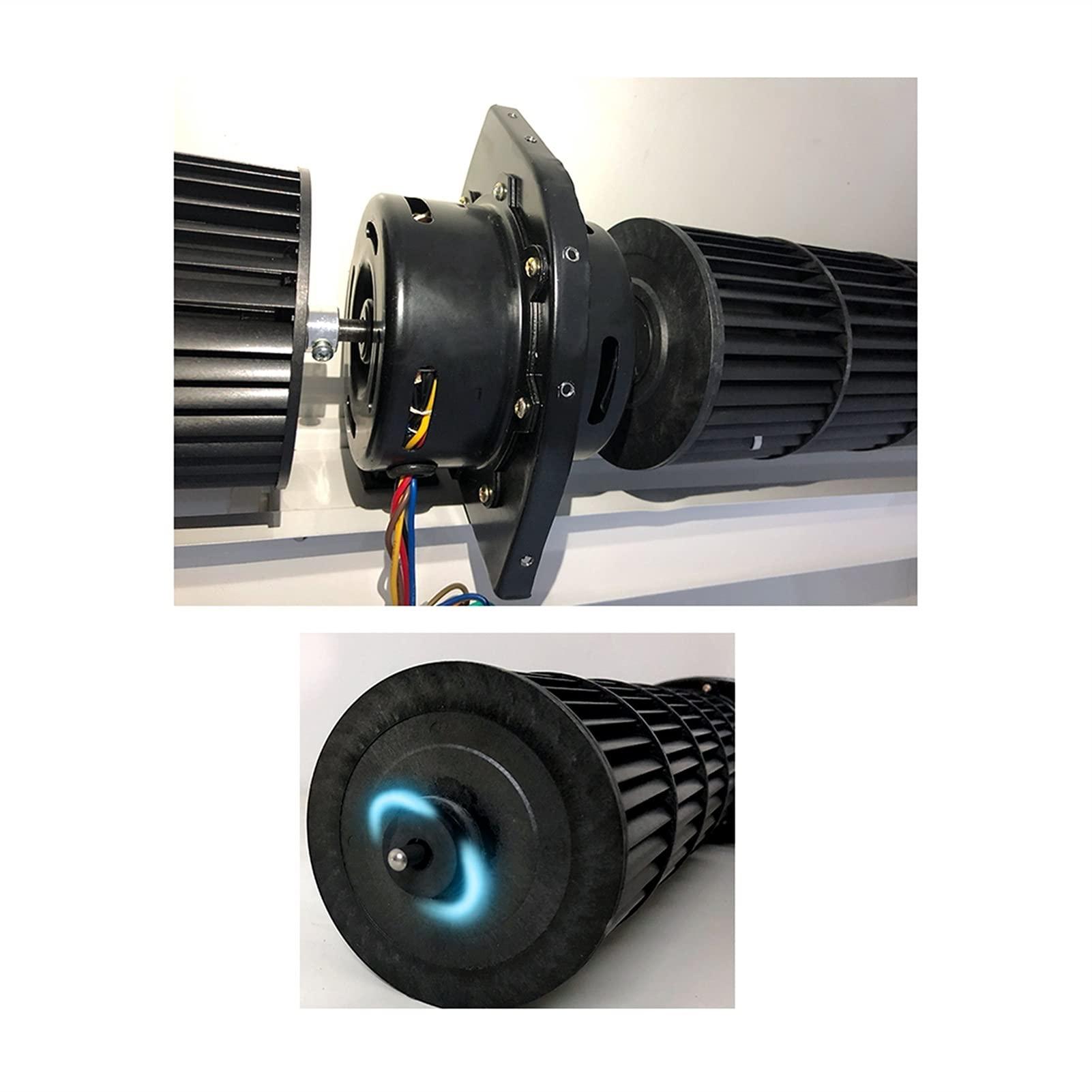 STVAZ Air Curtain, Commercial Door Head, Silent Air Curtain, Remote Control and 2-Speed Switch, Powerful, Powerful, Quiet (Size : 60cm(24 inch))