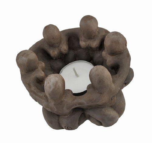 Things2Die4 Things2Die4 Goddess Circle Ceramic Tea Light Candle Holder Pagan Wiccan