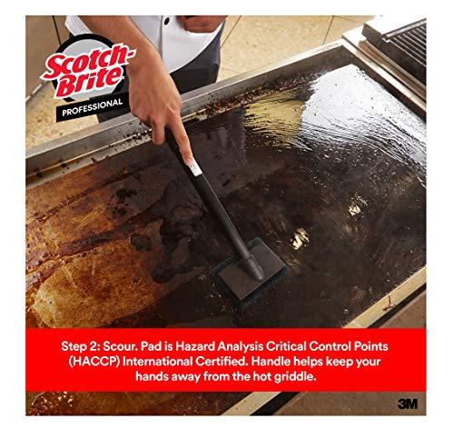 Scotch-Brite 3M Scotch-Brit Quick Clean Griddle Cleaning System Starter Kit, 1/case