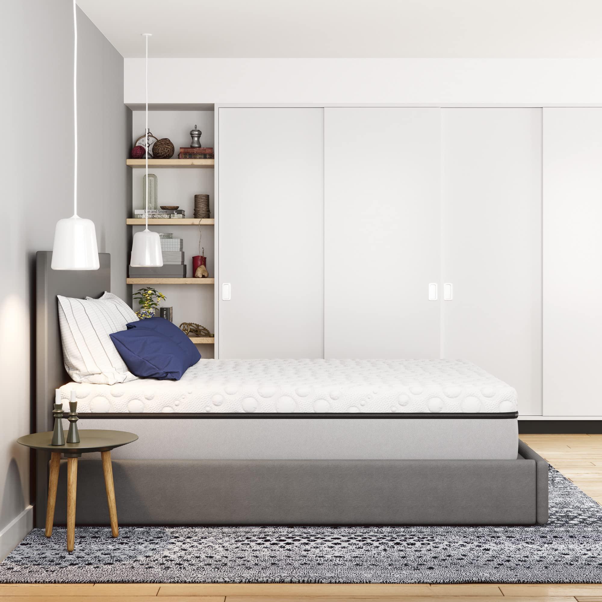 YOGASLEEP Yogabed Cool Gel Memory Foam Mattress With CertiPUR Certified Foam Core for Support, Copper Regulates Temperature & Open-Cell Foam Technology Allows Airflow & Shifts Heat Away From The Body: Twin XL