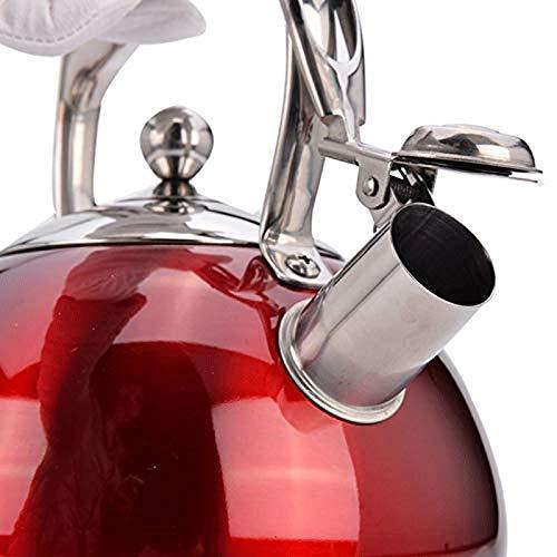 HOMEFC Tea Kettle Best Induction Stainless Steel Surgical Whistling Teapot -Tea Pot for Stove Top