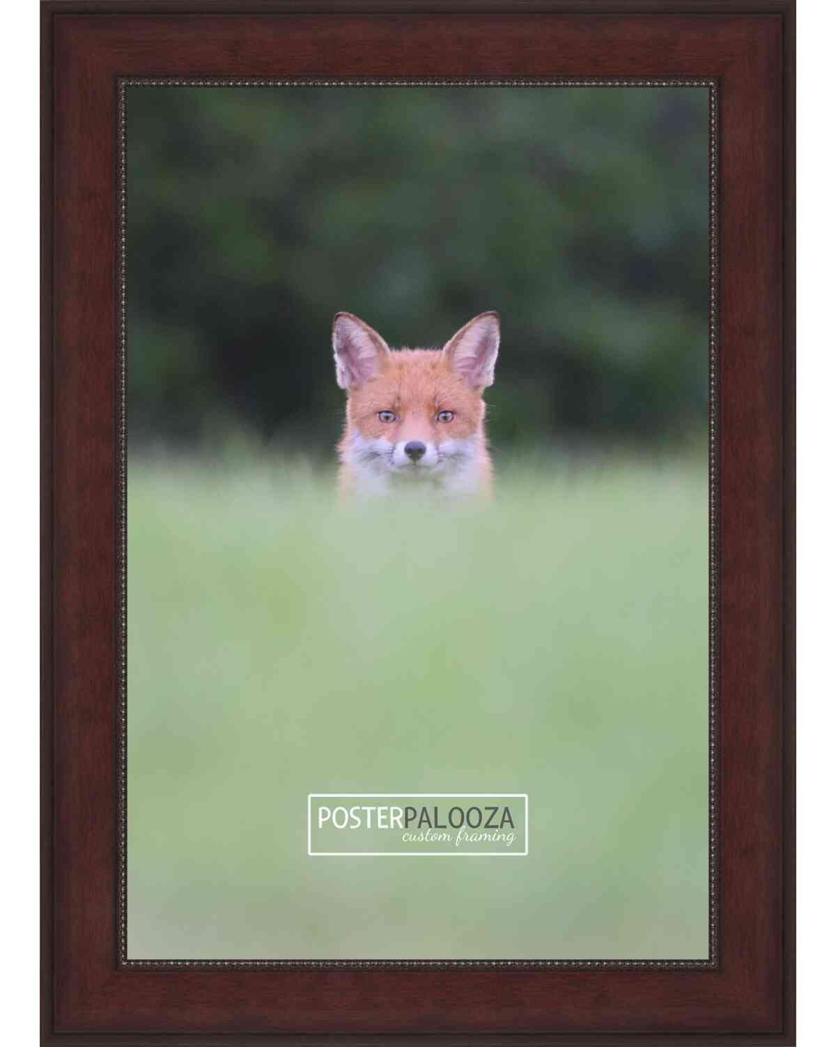 ArtToFrames ArtToFrames 24x24 Inch Gold Picture Frame, 2 - Pack, This 1.40 inch Custom Wood Poster Frame is Dark Gold, Comes with Economy Acrylic (Frame_Pack_2_D6301-24x24)